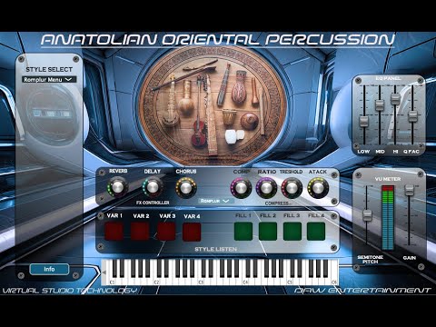 Anatolian Oriental Percussion DAW plug-in